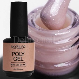 copy of Komilfo Glam Gel Pink №005, 5 ml.