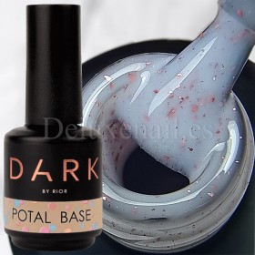 Base Camuflaje Dark Pink Potal 01, Blanco lechoso con foil Rosa, 15 ml