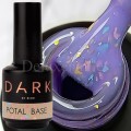 Base Camuflaje Dark Potal 07, Violeta con foil multicolor, 15 ml