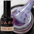 Base Camuflaje Dark Potal 12, Violeta claro con foil violeta, 15 ml