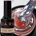 Base Camuflaje Dark Potal 16, Rosa claro traslúcido con foil Plateado, 15 ml