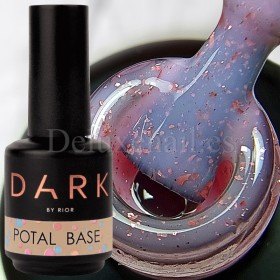 Base Camuflaje Dark Potal 27, Rosa lavanda con foil rosa, 15 ml