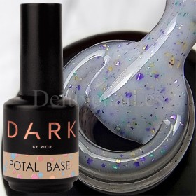 Base Camuflaje Dark Potal 37, Lila con foil multicolor, 15 ml