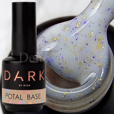 Base Camuflaje Dark Potal 34, Beige arena con foil multicolor, 15 ml