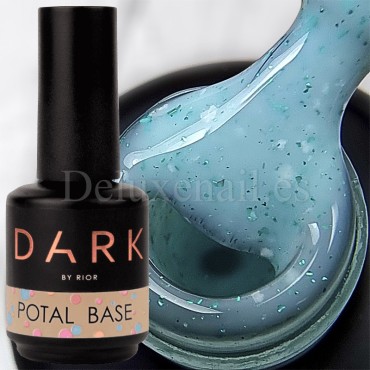 Base Camuflaje Dark Potal 38, Menta con foil menta, 15 ml