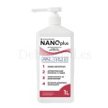 NANOplus Staleks - Liquido para desinfectar manos, pies, superficie e instrumentos, 1000 ml.