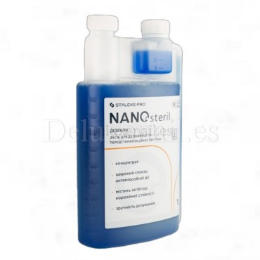 NANOsteril - Líquido concentrado para limpiar y desinfectar, 1000 ml.