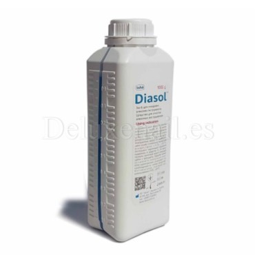 Diasol - Liquido preparado para limpiar y desinfectar fresas, 1000 ml