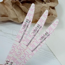 Lima fina Dingxi, 100/180 Grit para uñas naturales