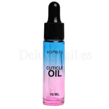 Aceite de cutícula y uñas con pipeta Komilfo, Aroma de Vainilla, 10 ml