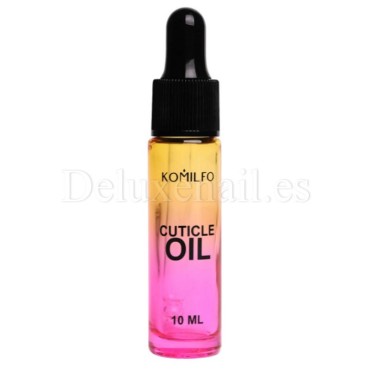 Aceite de cutícula y uñas con pipeta Komilfo, Aroma de Almendra, 10 ml