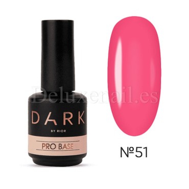 Pro Base Camuflaje de Color Dark 51, Rosa neón, 15 ml