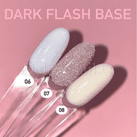Base Reflectante Flash 09 Dark, Blanco, 10 ml