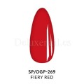 Esmalte permanente Spektr 269 Fiery Red (Rojo), 10 ml