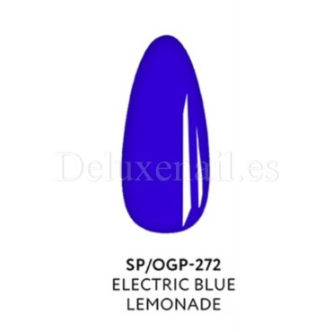 Esmalte permanente Spektr 272 Electric Blue Lemonade (Azul eléctrico), 10 ml