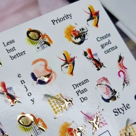 Pegatina al agua Combi Foil 004 VS