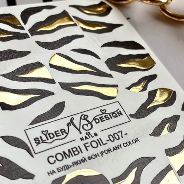 Pegatina al agua Combi Foil 007 VS