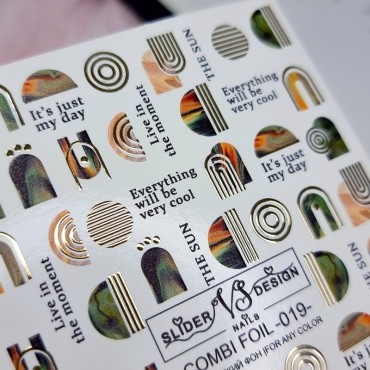 Pegatina al agua Combi Foil 019 VS