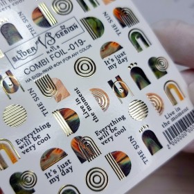 Pegatina al agua Combi Foil 019 VS