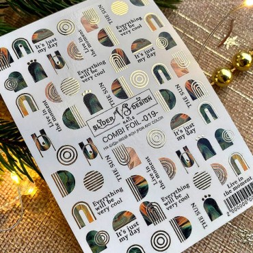 Pegatina al agua Combi Foil 019 VS