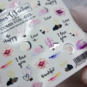 Pegatina al agua Combi Foil 033 VS