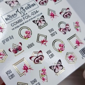 Pegatina al agua Combi Foil 034 VS