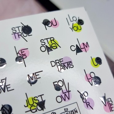 Pegatina al agua Combi Foil 039 VS