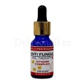 Anti Fungal Virtuoso, Tratamiento para prevenir y curar el hongo y la onicólisis de la uñas, con pipeta, 15 ml