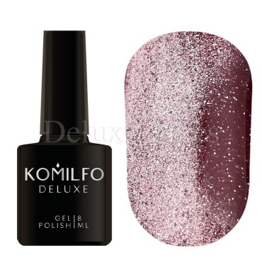 Esmalte permanente Ojo de gato Reflectante 003 Fairytale Komilfo, Rosa, 8 ml