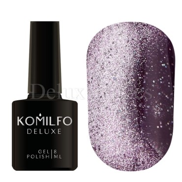 Esmalte permanente Ojo de gato Reflectante 004 Fairytale Komilfo, Violeta, 8 ml