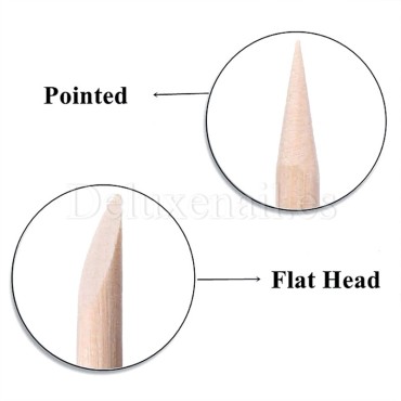 Palitos de naranjo, 11,5 cm, 50 Uds