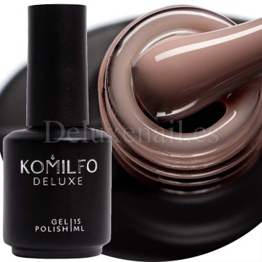 Color Base French 011 Komilfo, Beige Oscuro, 15 ml