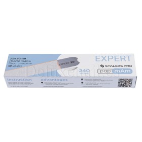 DFCE-22-240w - Limas fundas desechables papmAm Staleks Expert, 240 Gr., 50 uds