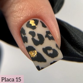 Placa Pequeña 15 Dark