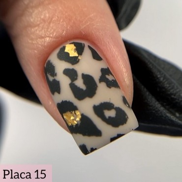 Placa Pequeña 15 Dark