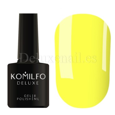 Esmalte Permanente Komilfo D165, Amarillo, 8 ml