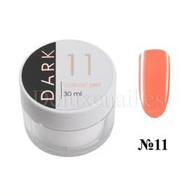 Gel constructor Dark Builder Gel 11, Coral, 30 ml