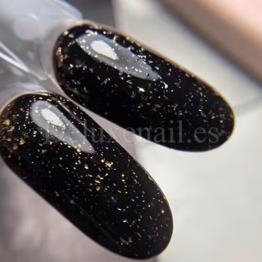 Top Pink Flake Dark, Transparente con foil rosa, 10 ml