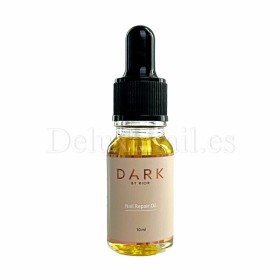 Nail Repair Oil Dark - Tratamiento para prevenir y curar el hongo y la onicólisis de la uñas, con pipeta, 10 ml