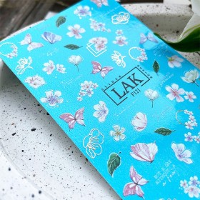 Pegatina al agua con foil F121 Lak