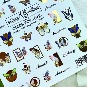 Pegatina al agua Combi Foil 042 VS