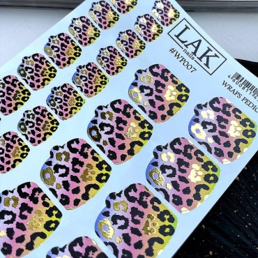 Pegatina Adhesiva para pedicura WP 007 Lak