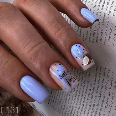 Pegatina al agua con foil F131 Lak