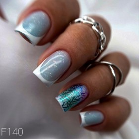 Pegatina al agua con foil F140 Lak