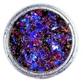 Chameleon Glitter metallic flakes - copos Yuki 185 (azul/rosa/morado)