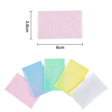 Servilletas sin pelusa 6x4, 500 uds, Rosa