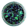 Chameleon Glitter metallic flakes - copos Yuki 188 (azul/verde/morado)