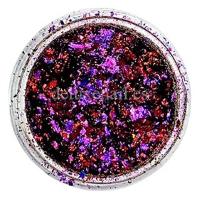 Chameleon Glitter metallic flakes - copos Yuki 191 (dorado/rojo/morado)