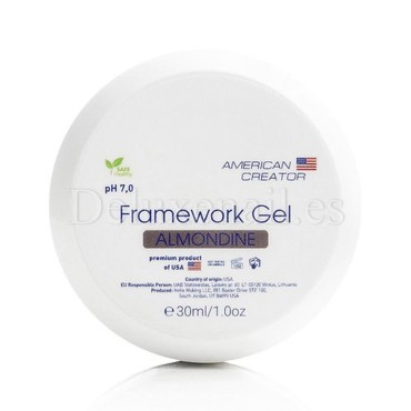 Framework Gel Almondine American Creator, Gel constructor, 30 ml