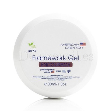 Framework Gel Encourage American Creator, Gel constructor, 30 ml